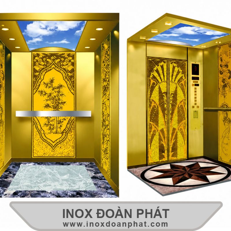Inox hoa văn cửa D4
