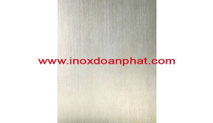 Tấm inox xước trắng NO4