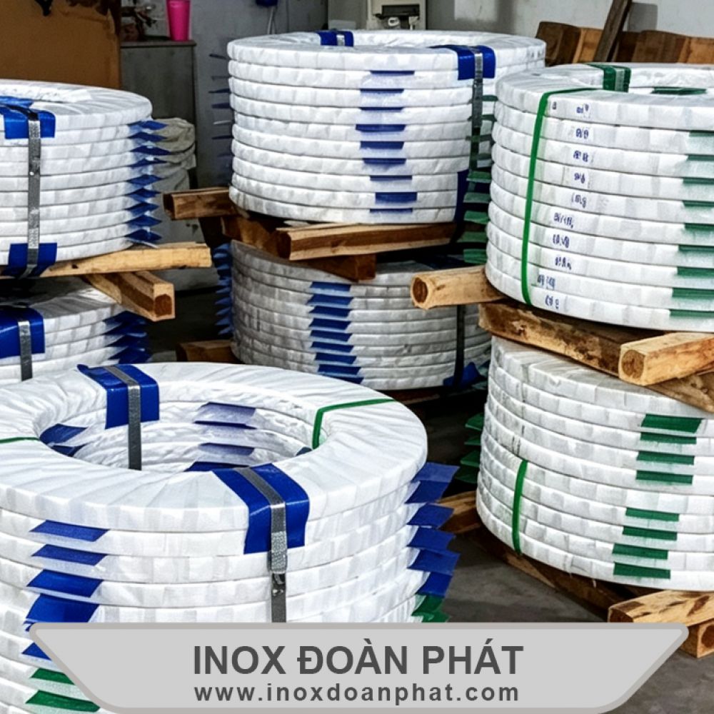Xẻ băng inox 304 theo yêu cầu