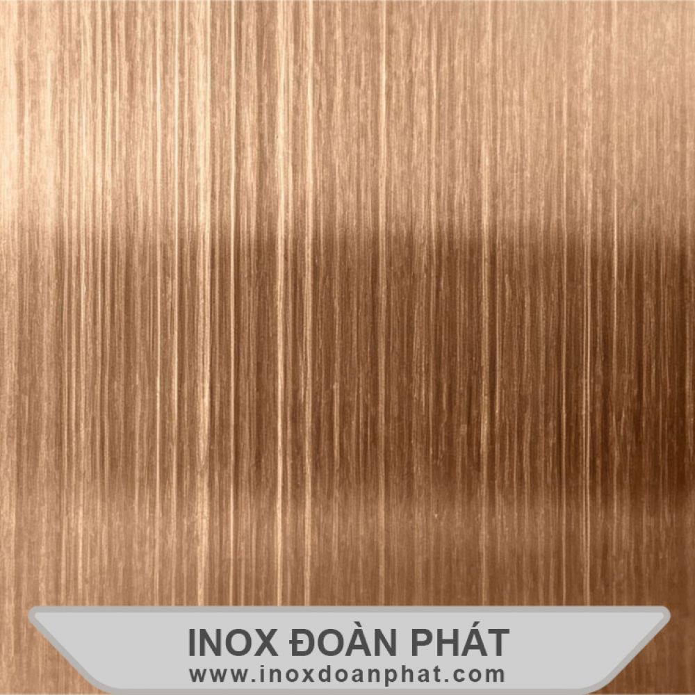 Inox xước HL/NO4 màu đồng